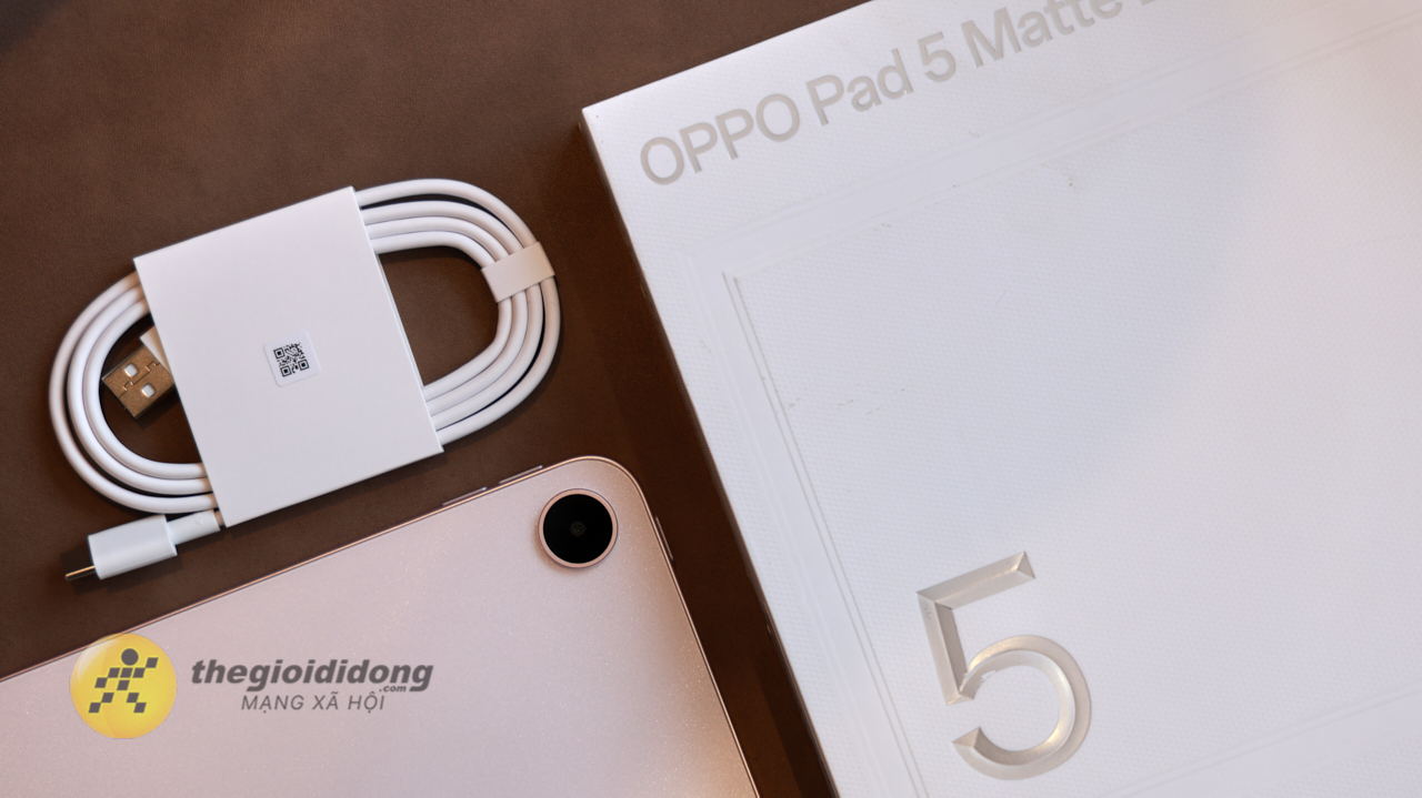 Trên tay OPPO Pad 5: Màn hình chống lóa cao cấp, Dimensty 7300-Ultra và pin 10.050 mAh