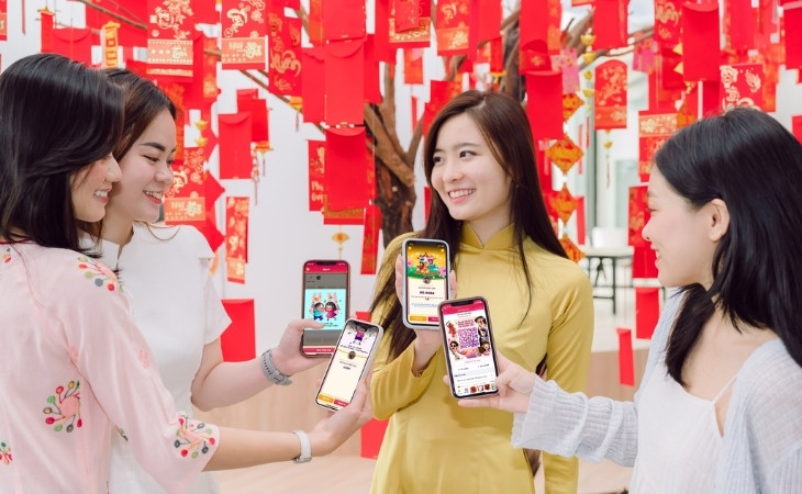 Lì xì online cũng là một cách khá phổ biến hiện nay vì nhanh và tiện lợi