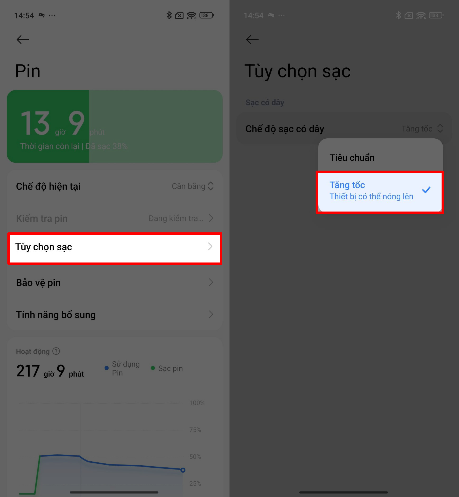 Cách bật sạc nhanh trên Redmi Note 15 series Cách bật sạc nhanh trên Redmi Note 15 series