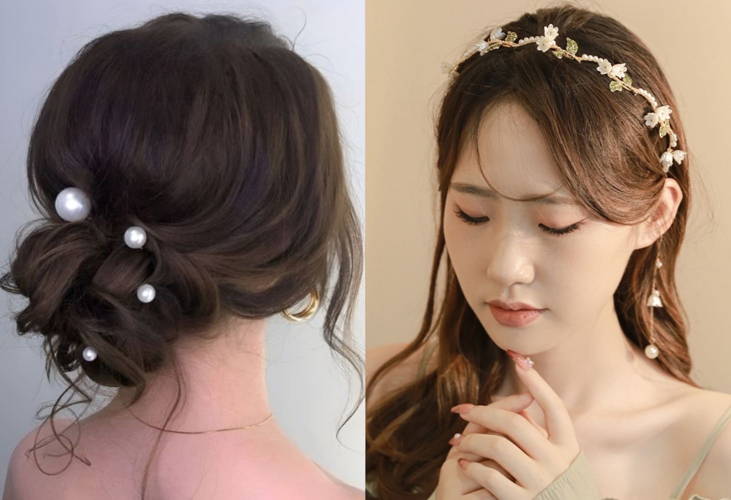 Sử dụng phụ kiện trên các kiểu tóc đi tiệc sang trọng giúp tạo điểm nhấn