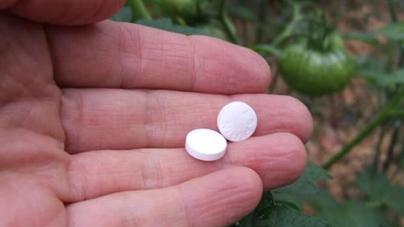 Dùng thuốc Aspirin, thuốc dưỡng hoa