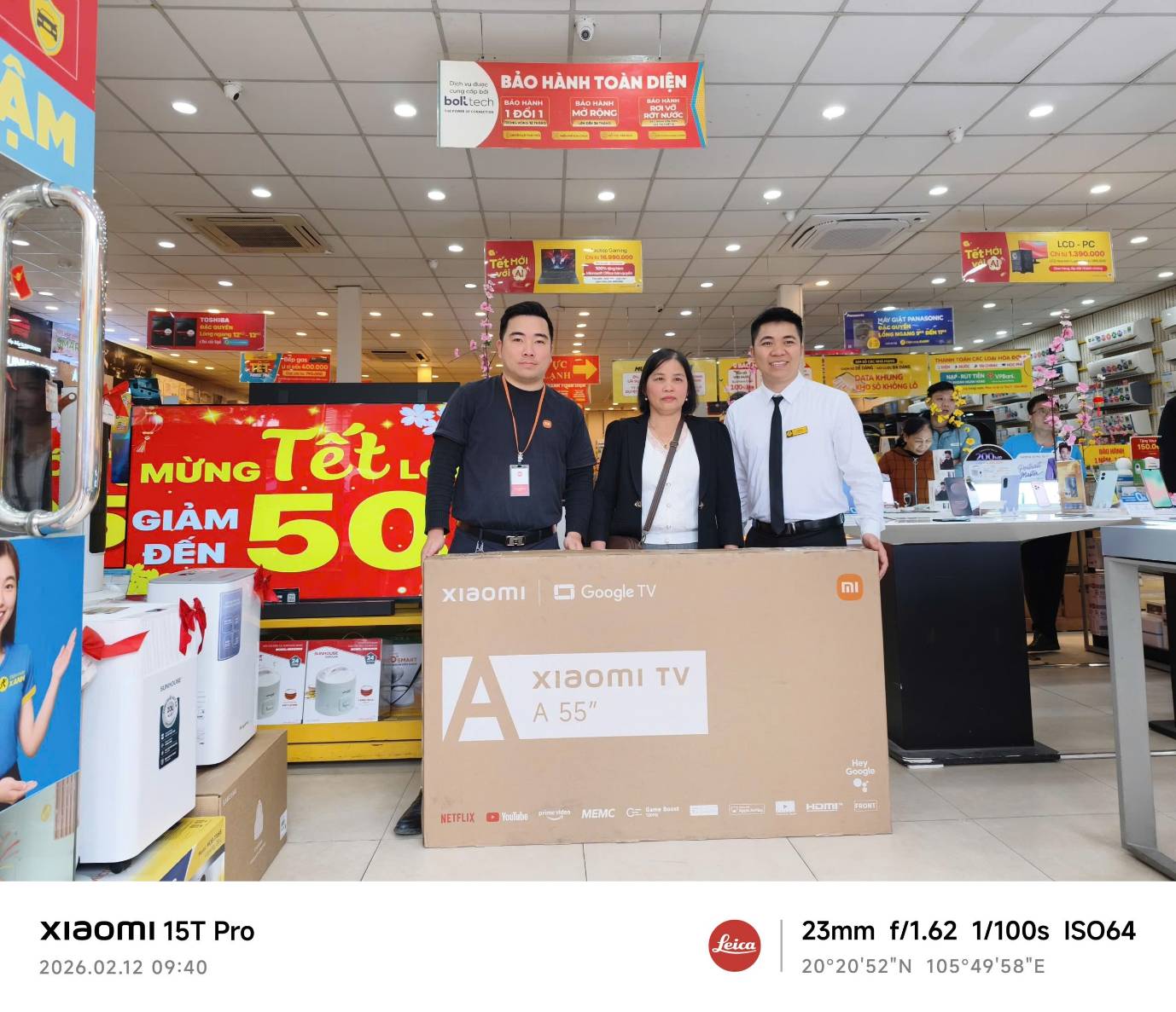 Danh sách khách hàng trúng thưởng đợt 1