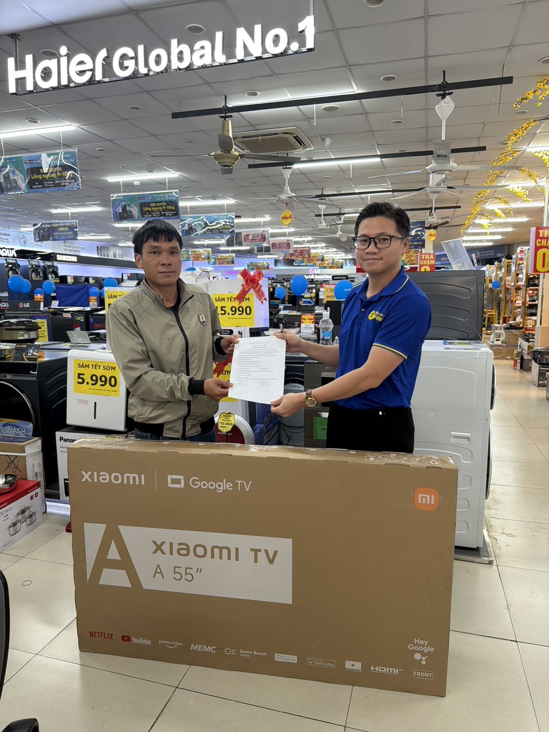 Danh sách khách hàng trúng thưởng đợt 1