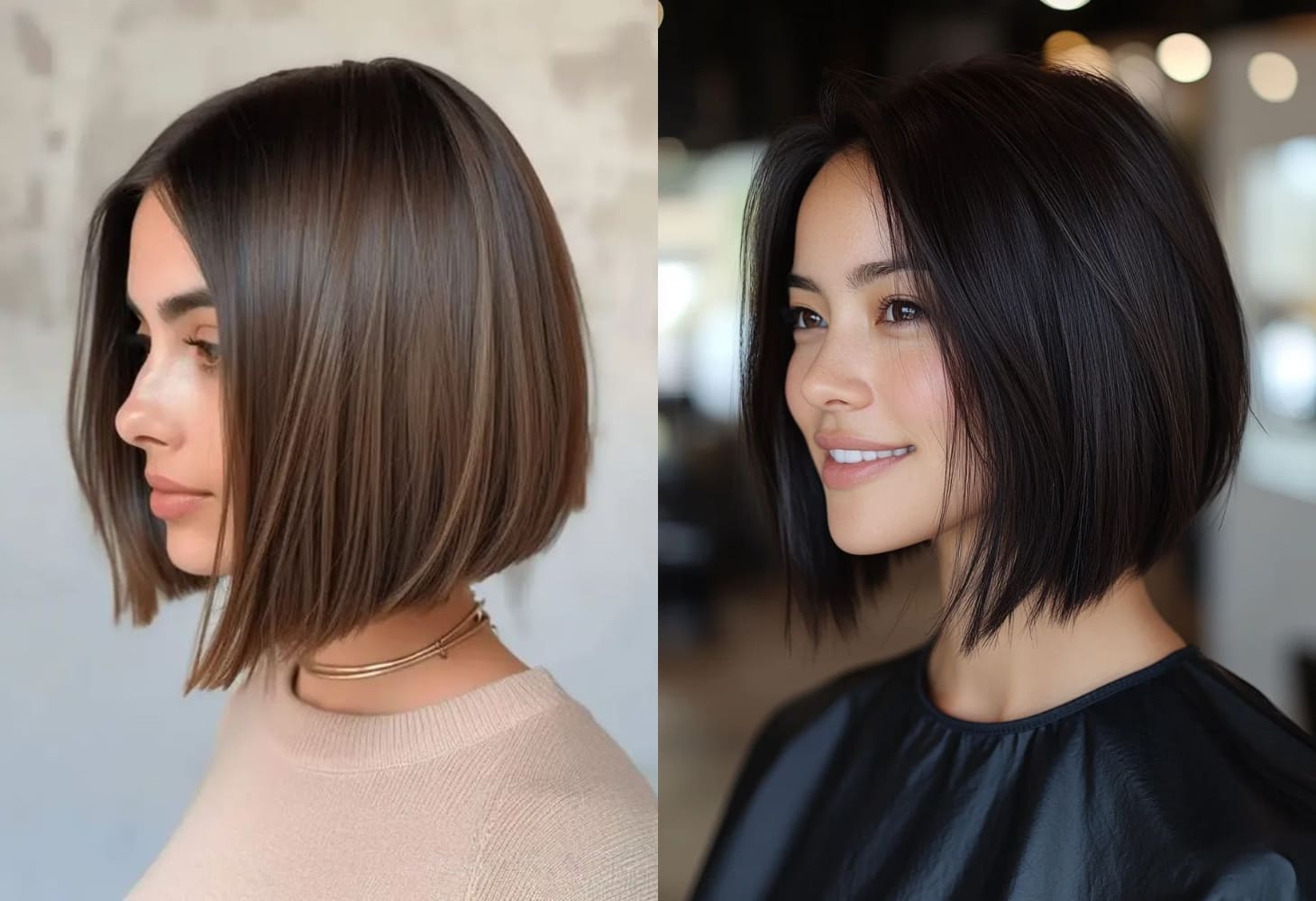 Kiểu tóc bob chữ A