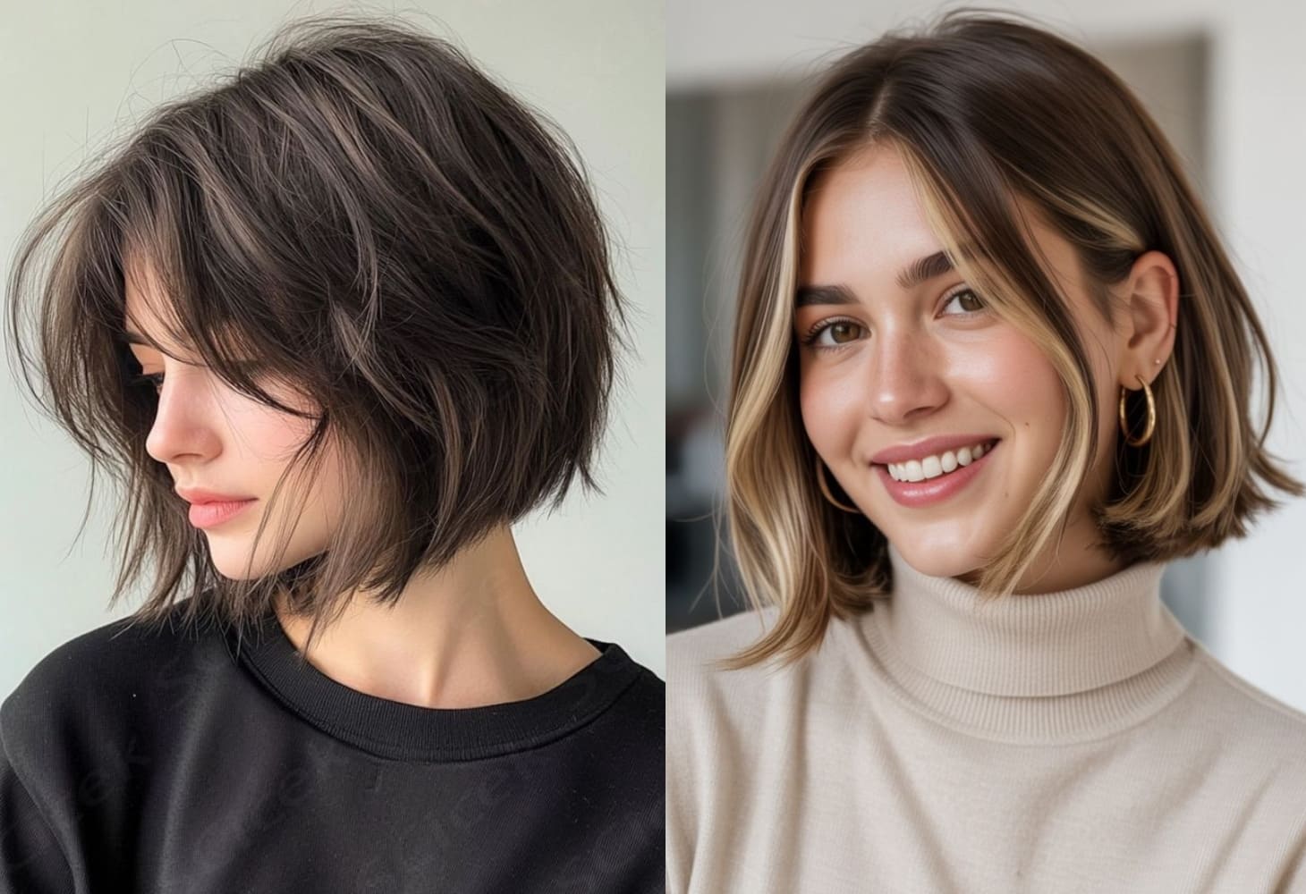 Kiểu tóc bob highlight