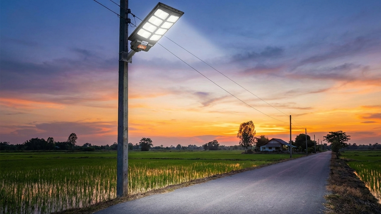 Đèn năng lượng mặt trời đã mở bán tại TGDĐ