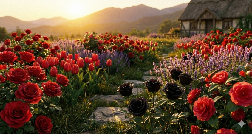 Những loại hoa thể hiện tình yêu nống cháy, lãng mạn