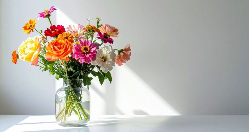 Tặng hoa như một lời muốn nói gửi đến người nhận