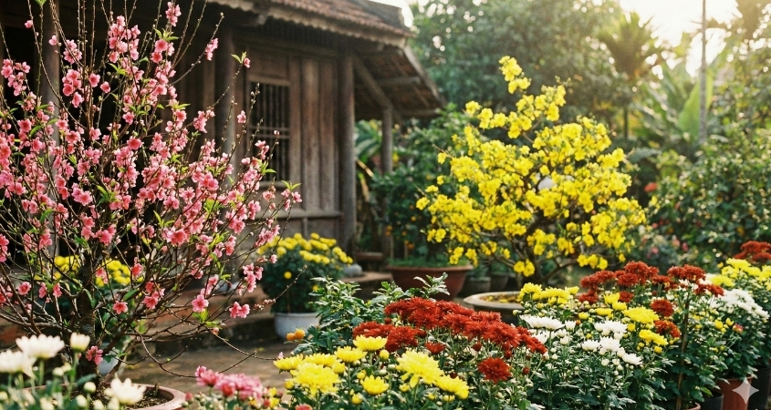 Các loại hoa trưng Tết