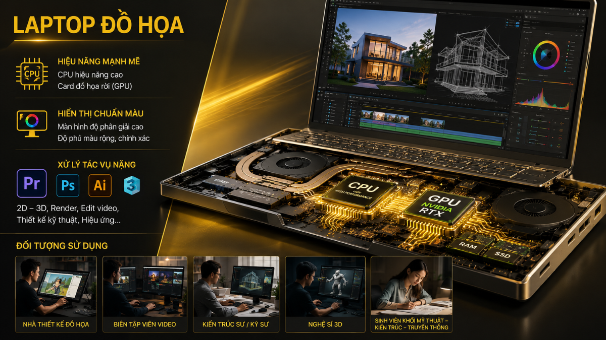 laptop đồ hoạ