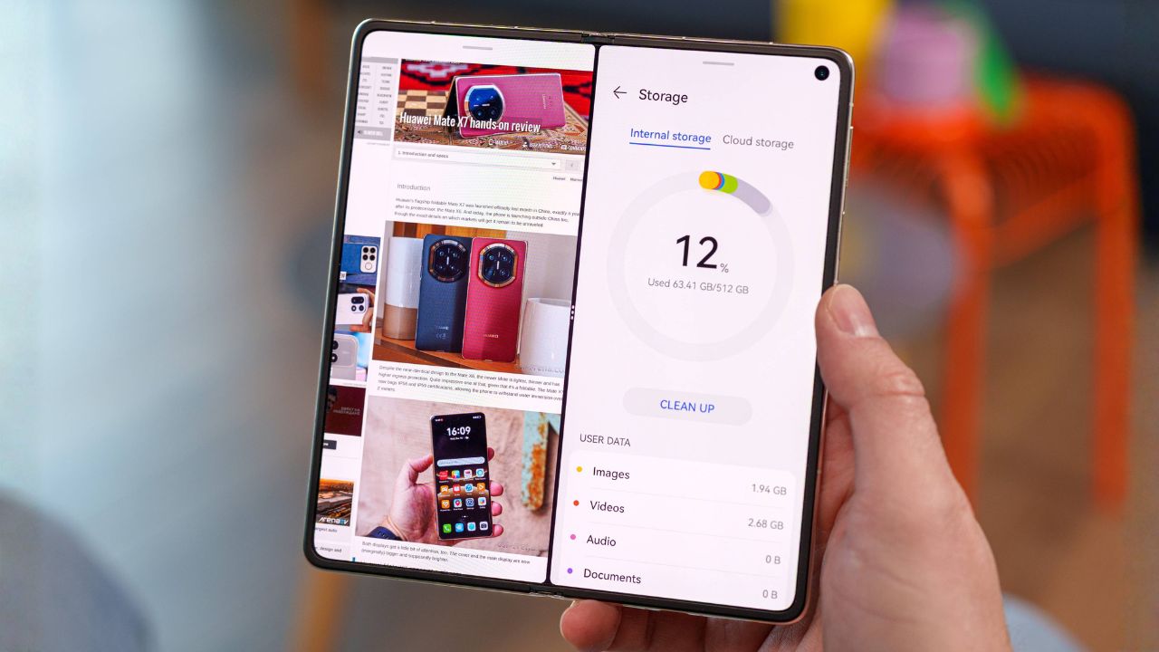 Trên tay HUAWEI Mate X7: Thiết kế bền bỉ, camera 50 MP đỉnh cao, pin lớn 5.600 mAh