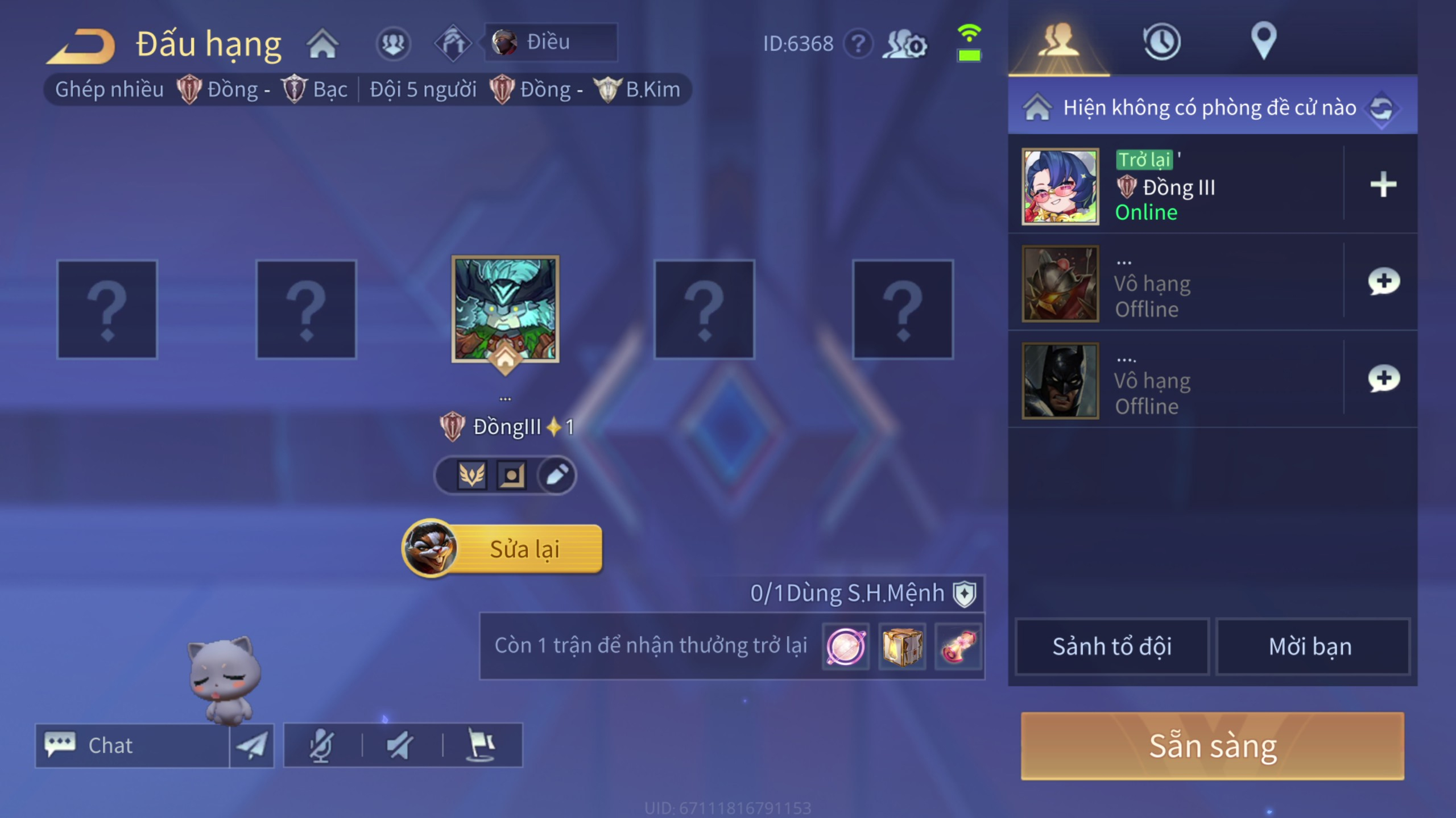 Cách Cập Nhật Liên Quân Mobile Mùa S1 2026