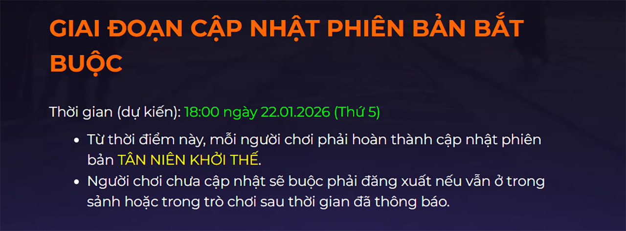 Cách Cập Nhật Liên Quân Mobile Mùa S1 2026