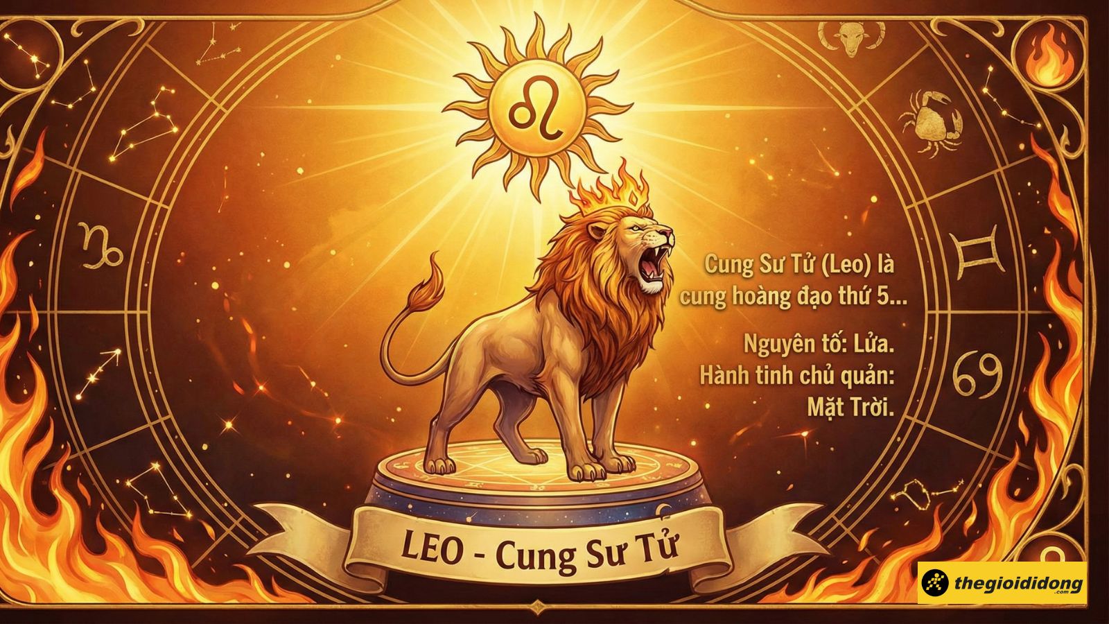 Đặc trưng của cung Sư Tử
