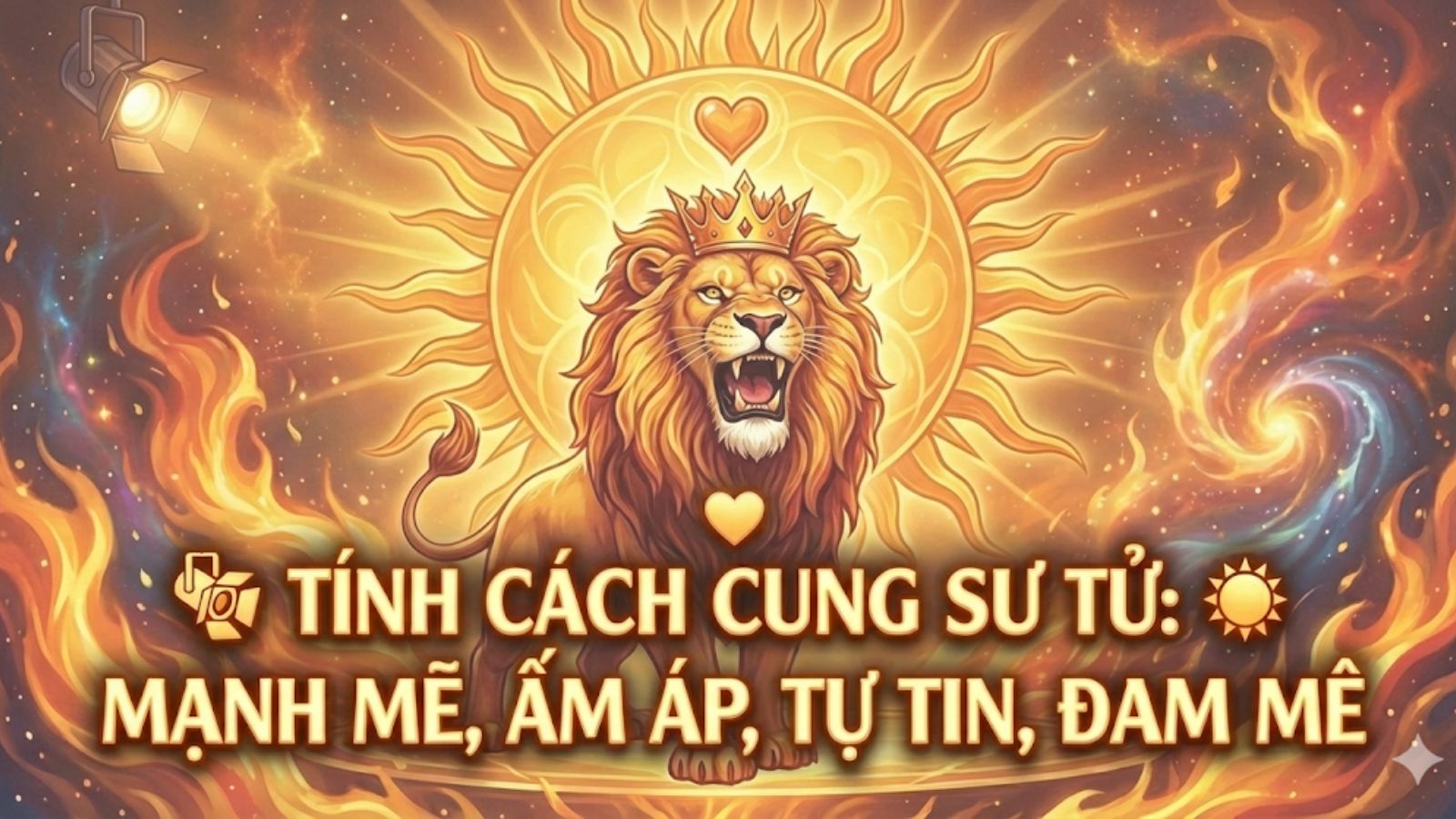 Đặc trưng t&iacute;nh c&aacute;ch cung Sư Tử