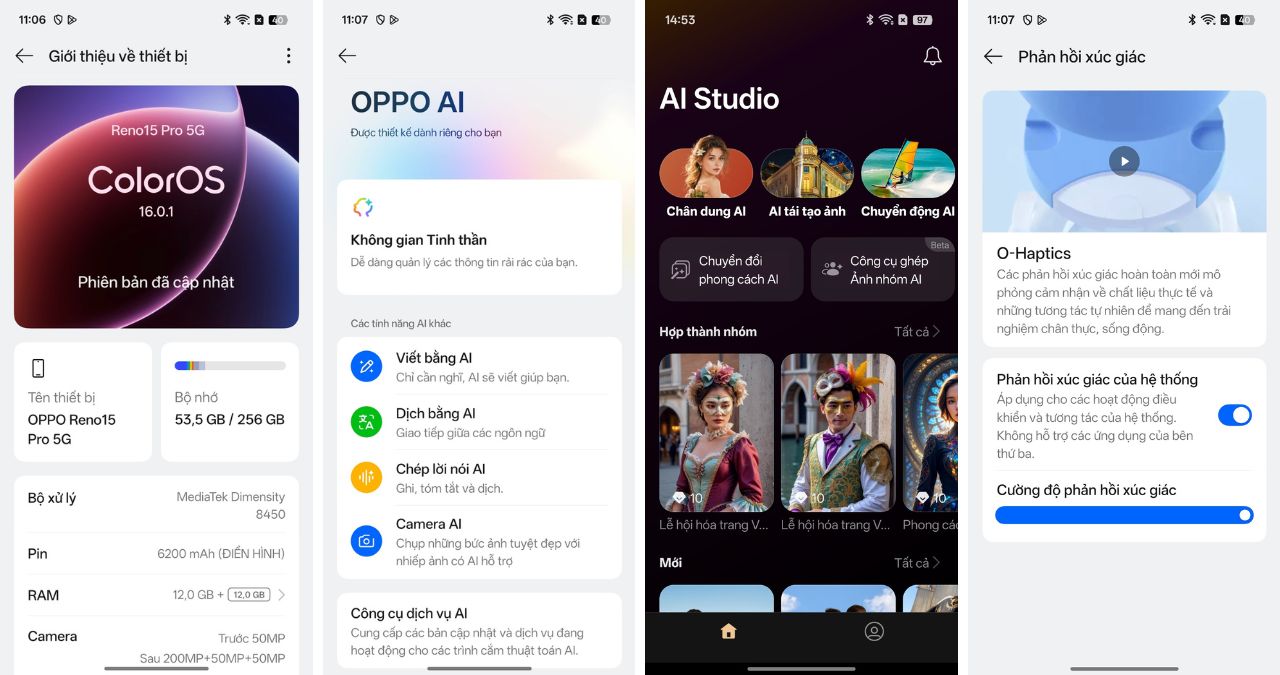Đánh giá OPPO Reno15 Pro 5G: Sự kết hợp giữa thiết kế nhỏ gọn và trang bị mạnh mẽ