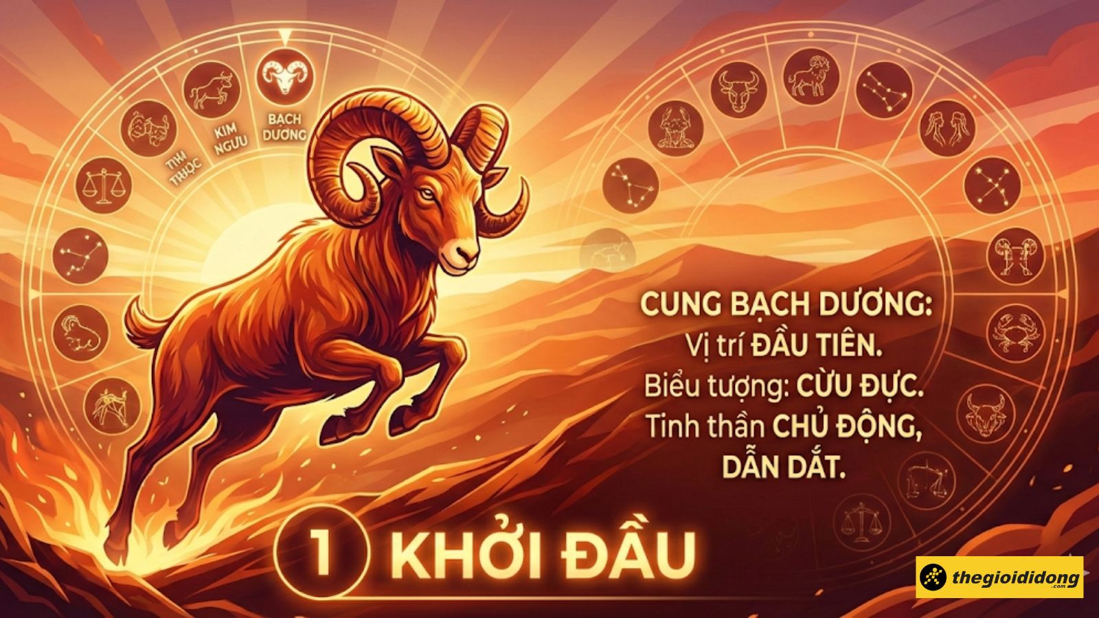 Tổng quan cung Bạch Dương