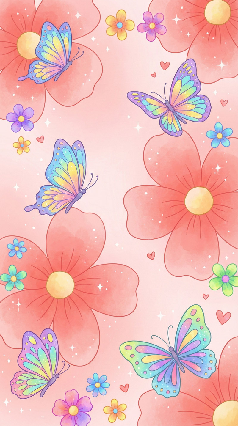 Hình nền iPhone cute dễ thương cho bạn nữ