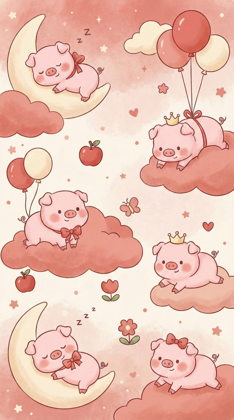 Hình nền iPhone cute dễ thương cho bạn nữ