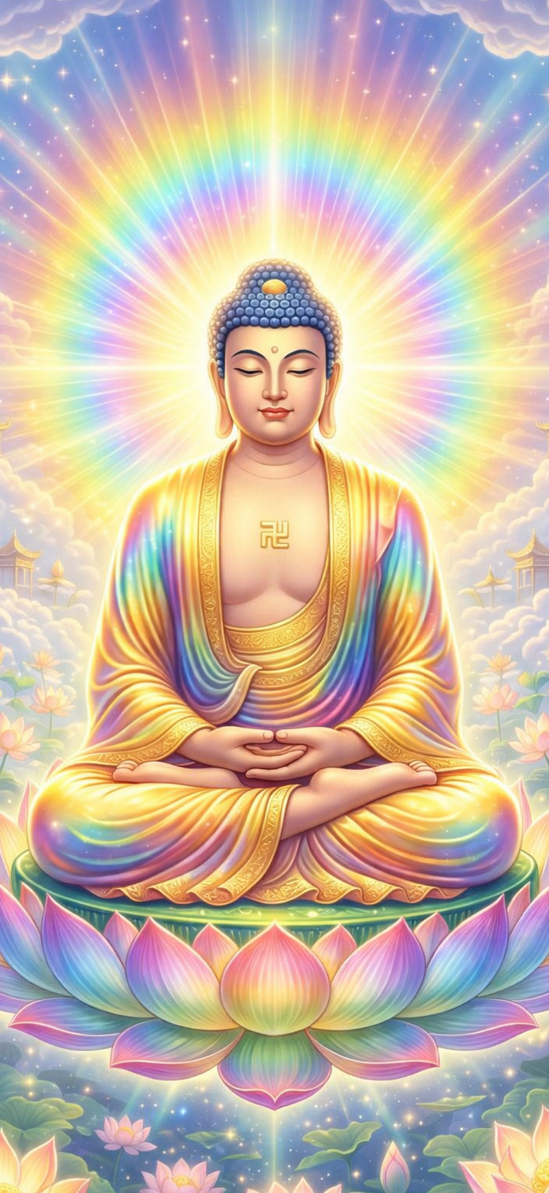 Hình nền Phật đẹp mang lại bình an cho iPhone