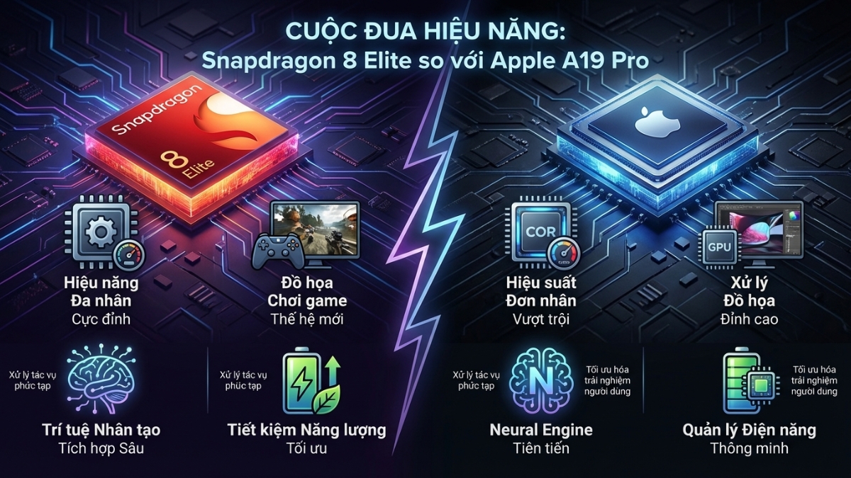 Snapdragon 8 Elite vs Apple A19 Pro