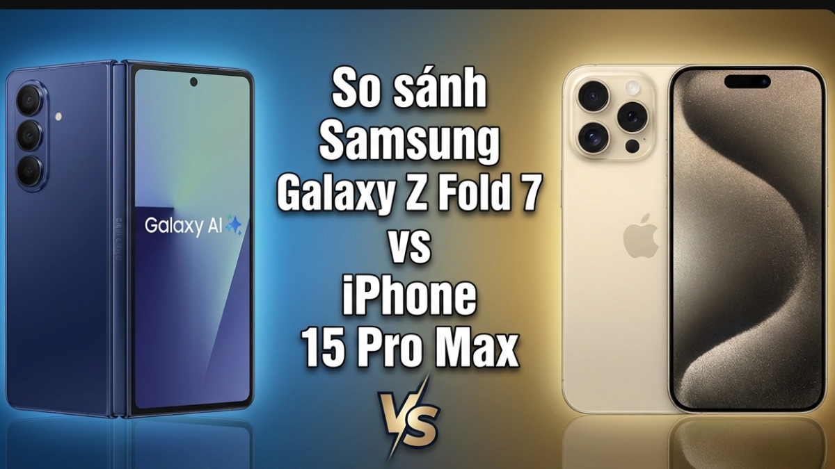 N&ecirc;n mua Z Fold 7 hay iPhone 15 Pro Max
