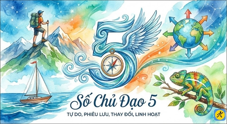 Người số 5 có tinh thần phiêu lưu, luôn khao khát sự tự do, thay đổi và những trải nghiệm mới