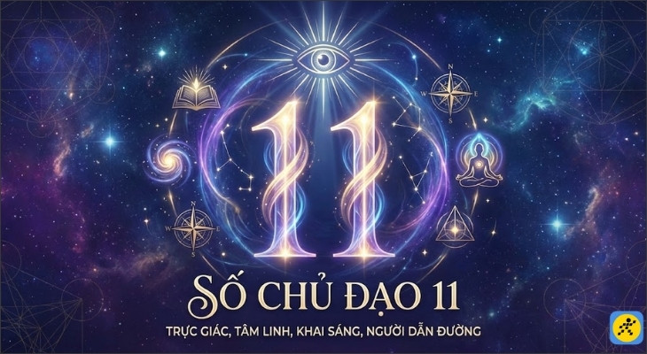 Số 11 sở hữu trực giác cực kỳ nhạy bén và khả năng thấu cảm sâu sắc