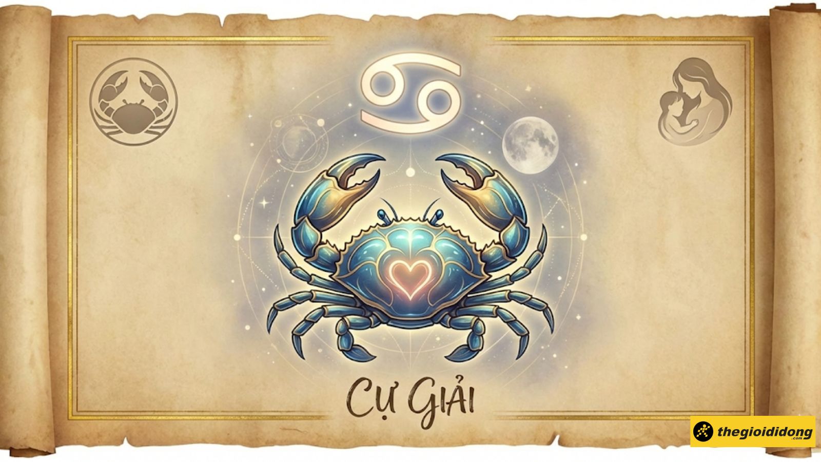 Con cua l&agrave; biểu tượng của cung Cự Giải