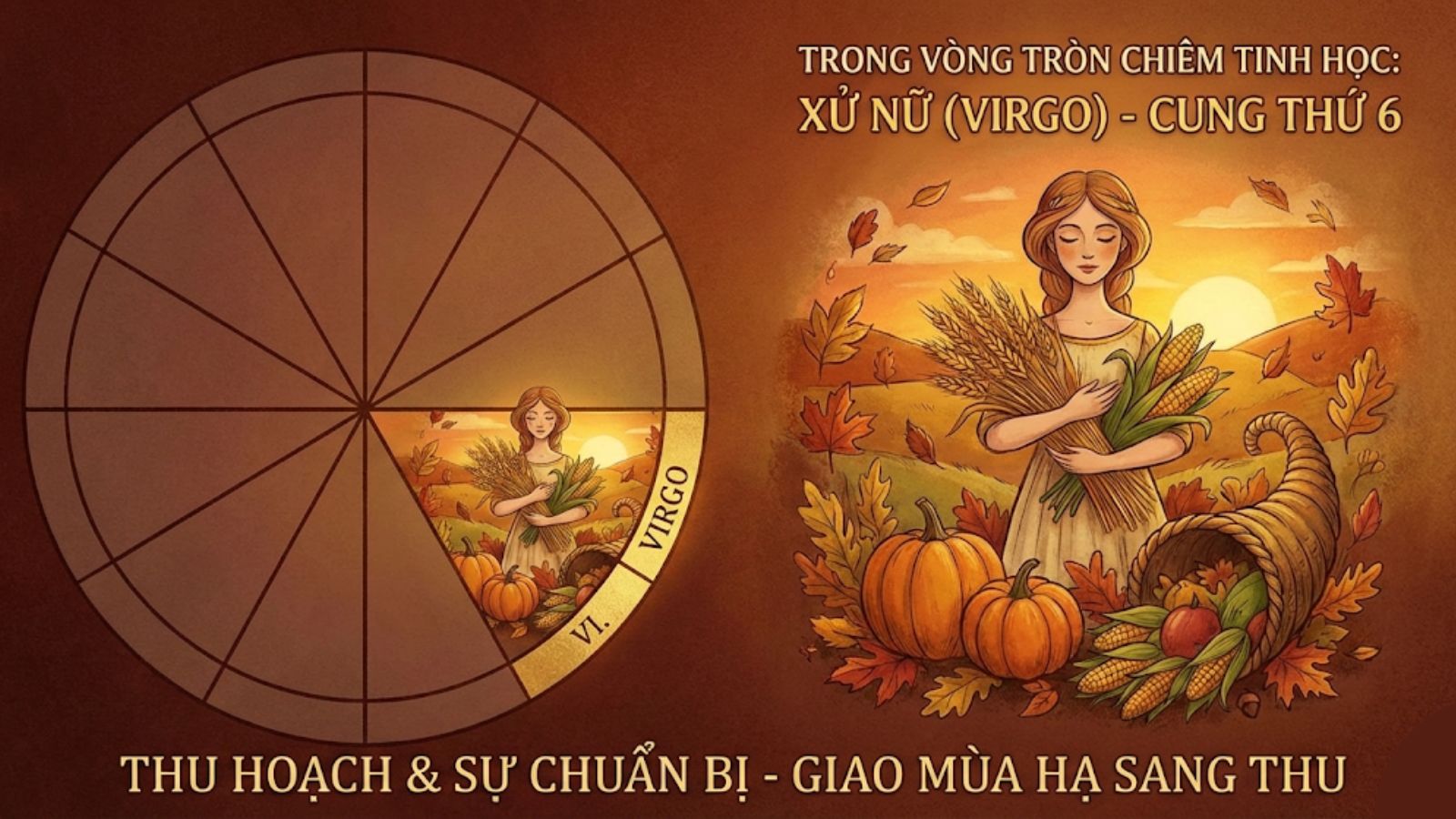Xử Nữ l&agrave; cung thứ 6 trong bản đồ 12 ch&ograve;m sao