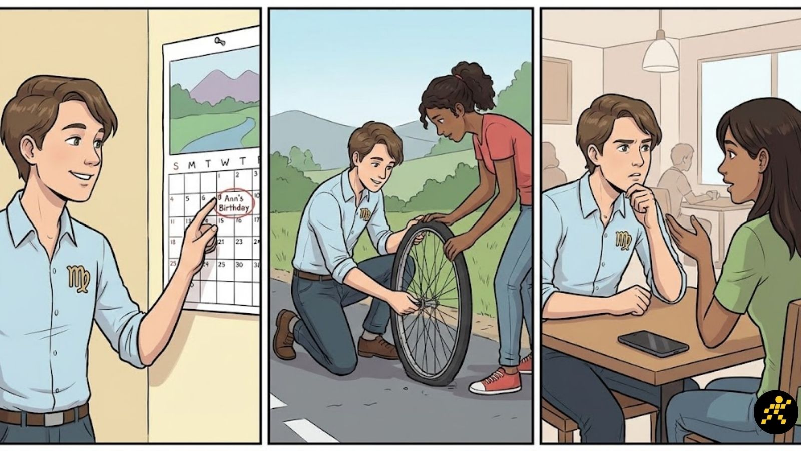 T&iacute;nh c&aacute;ch cung Xử Nữ nam trong t&igrave;nh y&ecirc;u