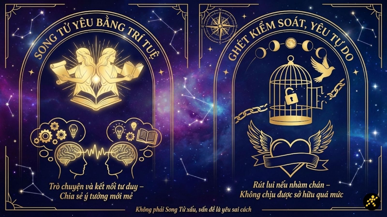 Đặc điểm cung Song Tử khi y&ecirc;u