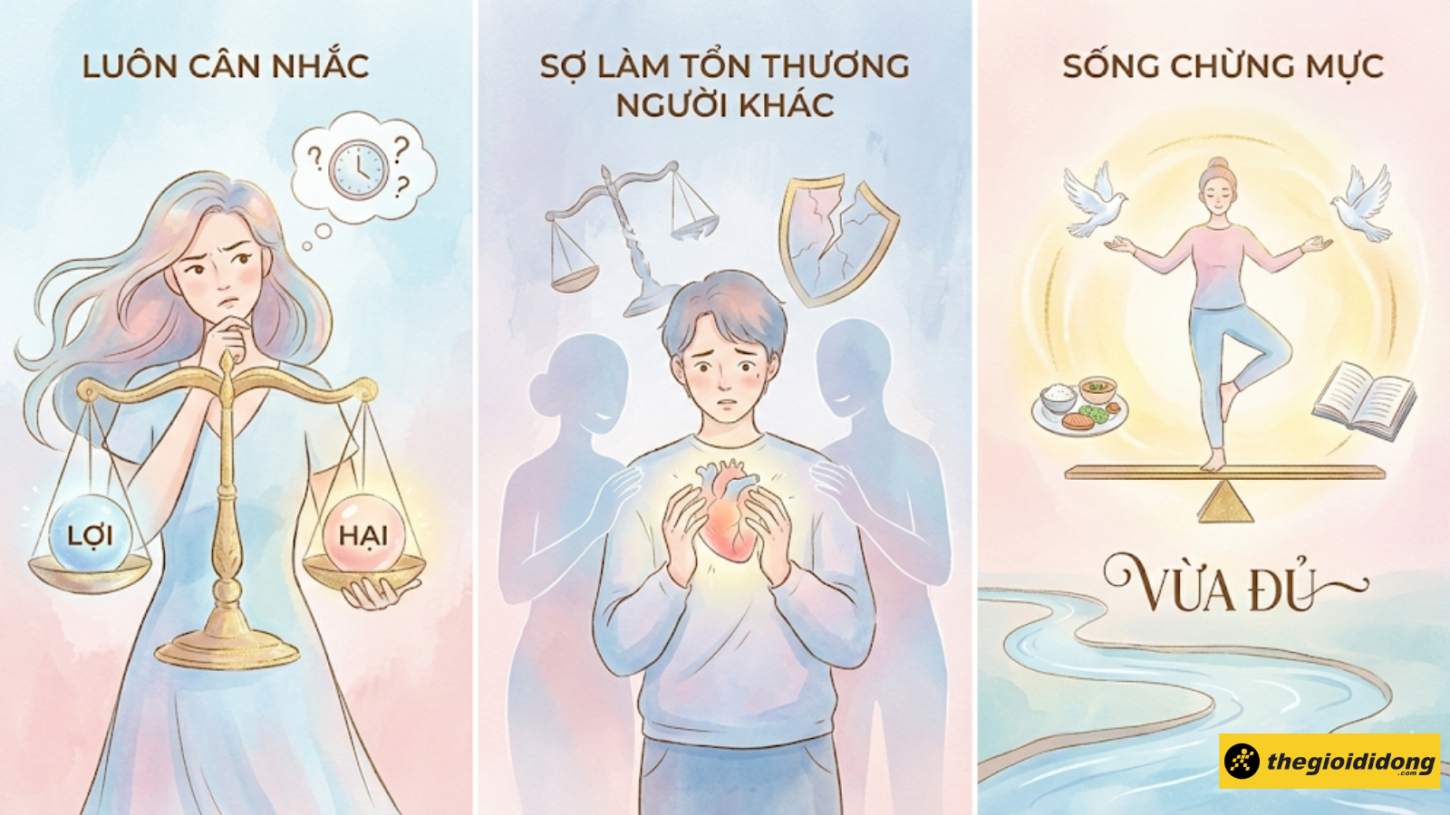 &Yacute; nghĩa biểu tượng c&aacute;i c&acirc;n đại diện cho Thi&ecirc;n B&igrave;nh