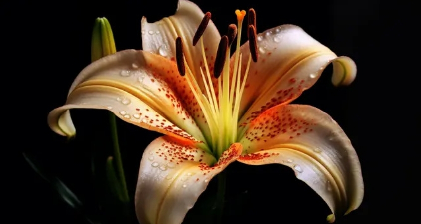 Hình nền máy tính hoa ly 1