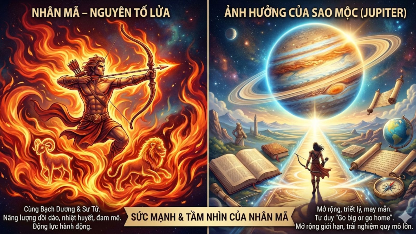 Nh&acirc;n M&atilde; thuộc nguy&ecirc;n tố lửa