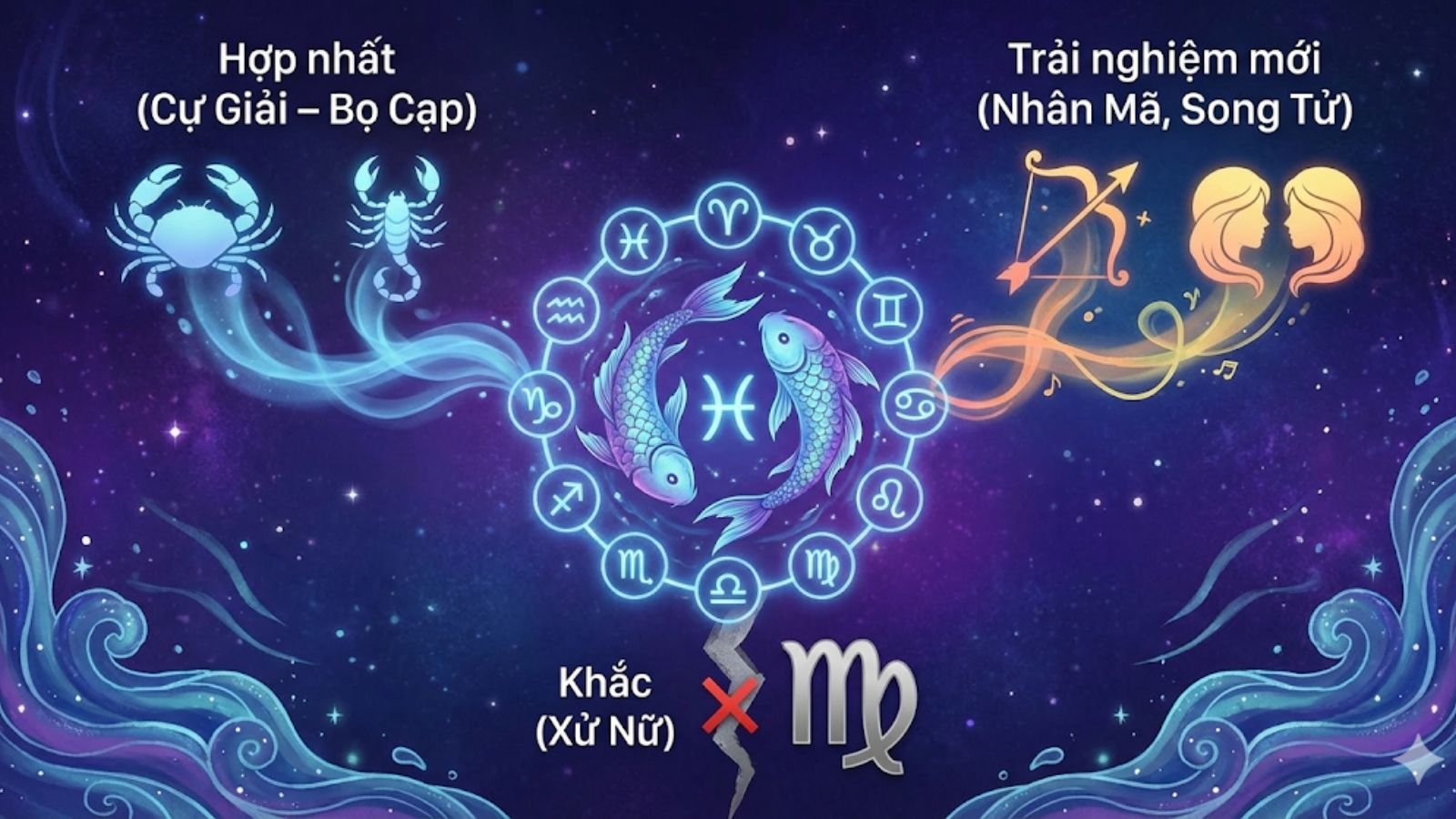 Song Ngư hợp với cung n&agrave;o