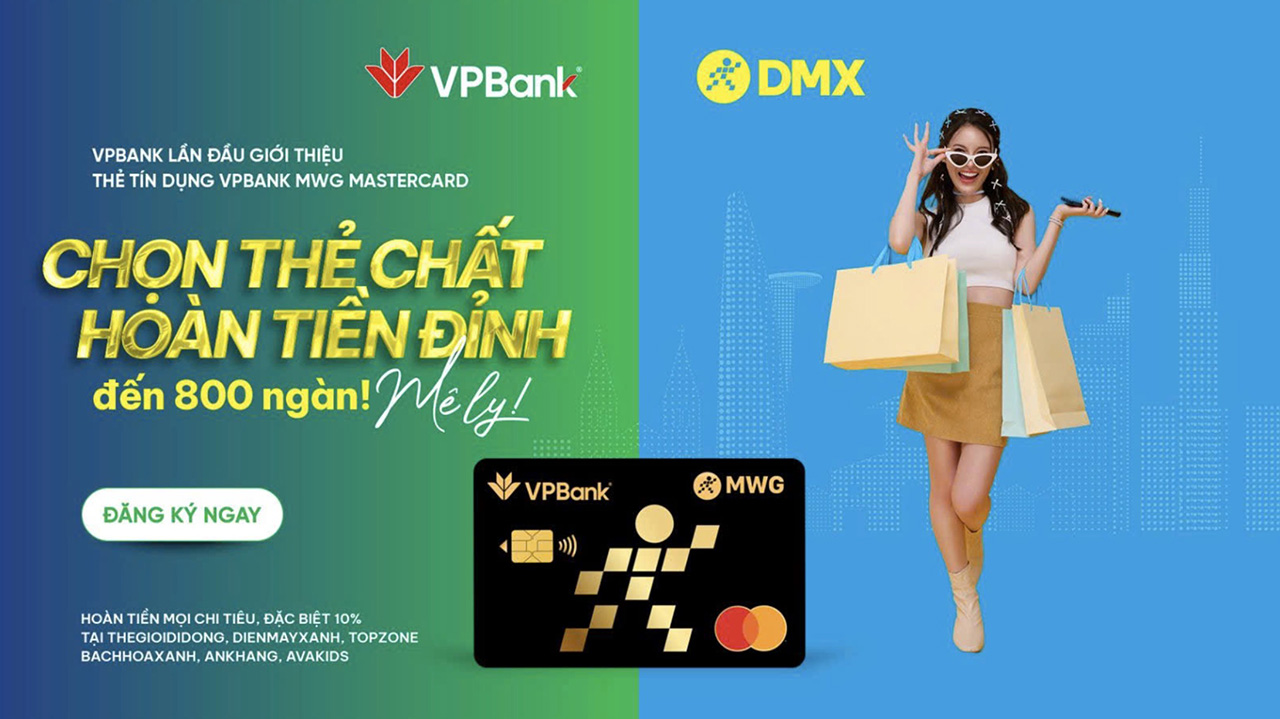 Ra Mắt Thẻ Vpbank Mwg - Vũ Khi Hoàn Tiền Mới Cho Người Dùng Hiện Đại