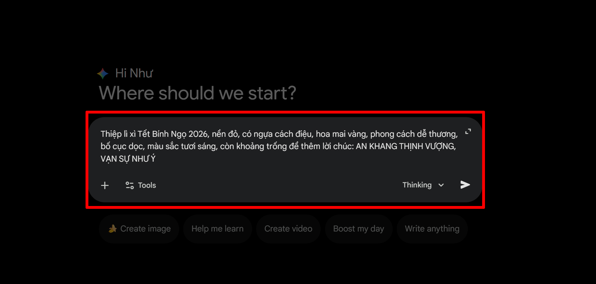 Cách Tạo Thiệp Lì Xì Online