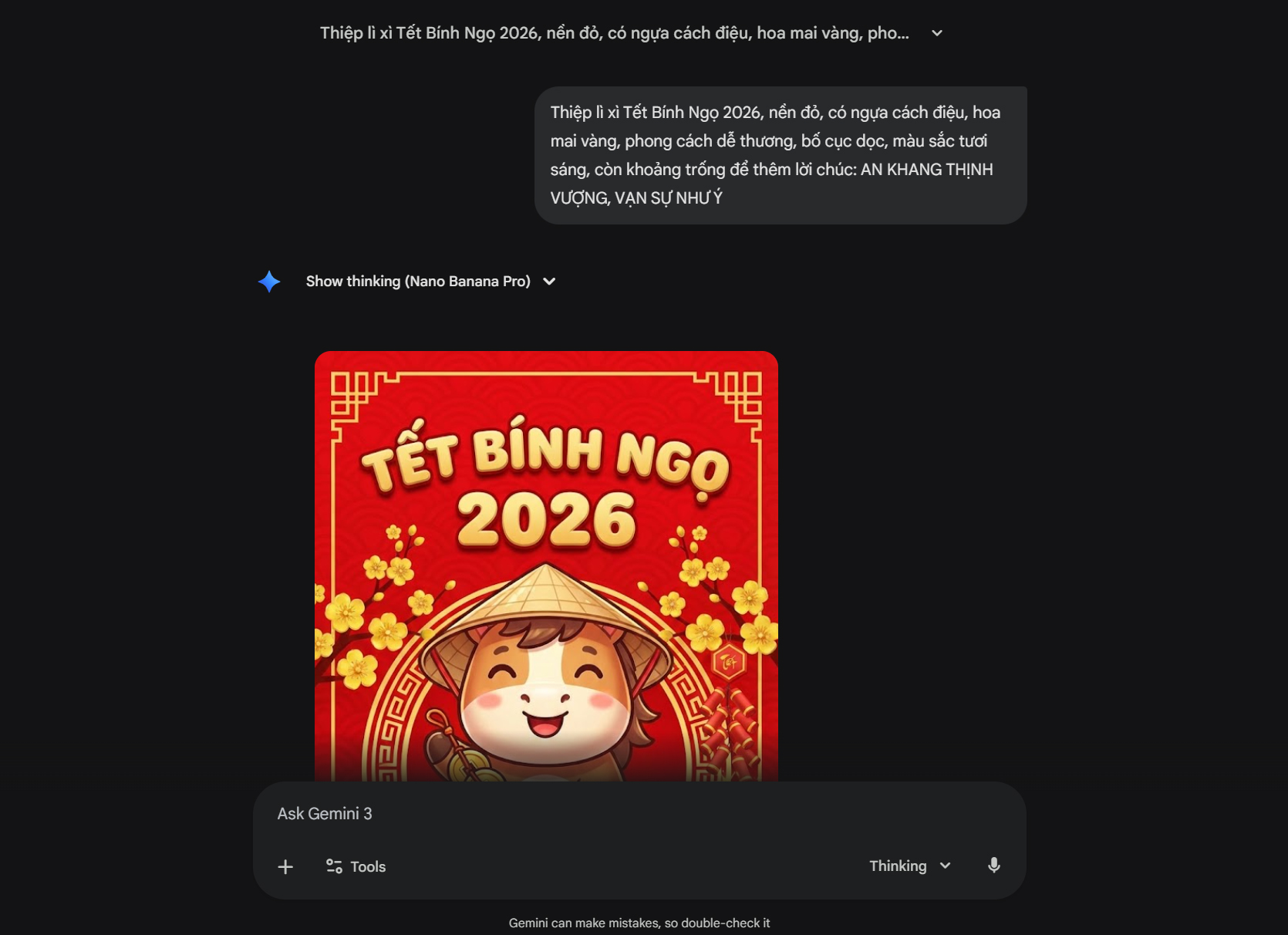 Cách Tạo Thiệp Lì Xì Online