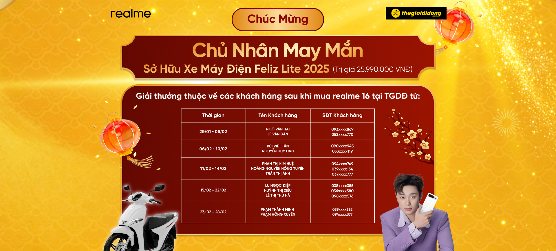 Cập nhật kết quả