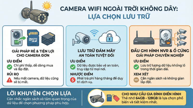 lưu trữ camera ngoài trời lưu trữ camera ngoài trời