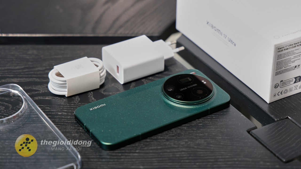 Trên tay Xiaomi 17 Ultra: Siêu phẩm camera-phone với ống kính Leica trứ danh Trên tay Xiaomi 17 Ultra: Siêu phẩm camera-phone với ống kính Leica trứ danh