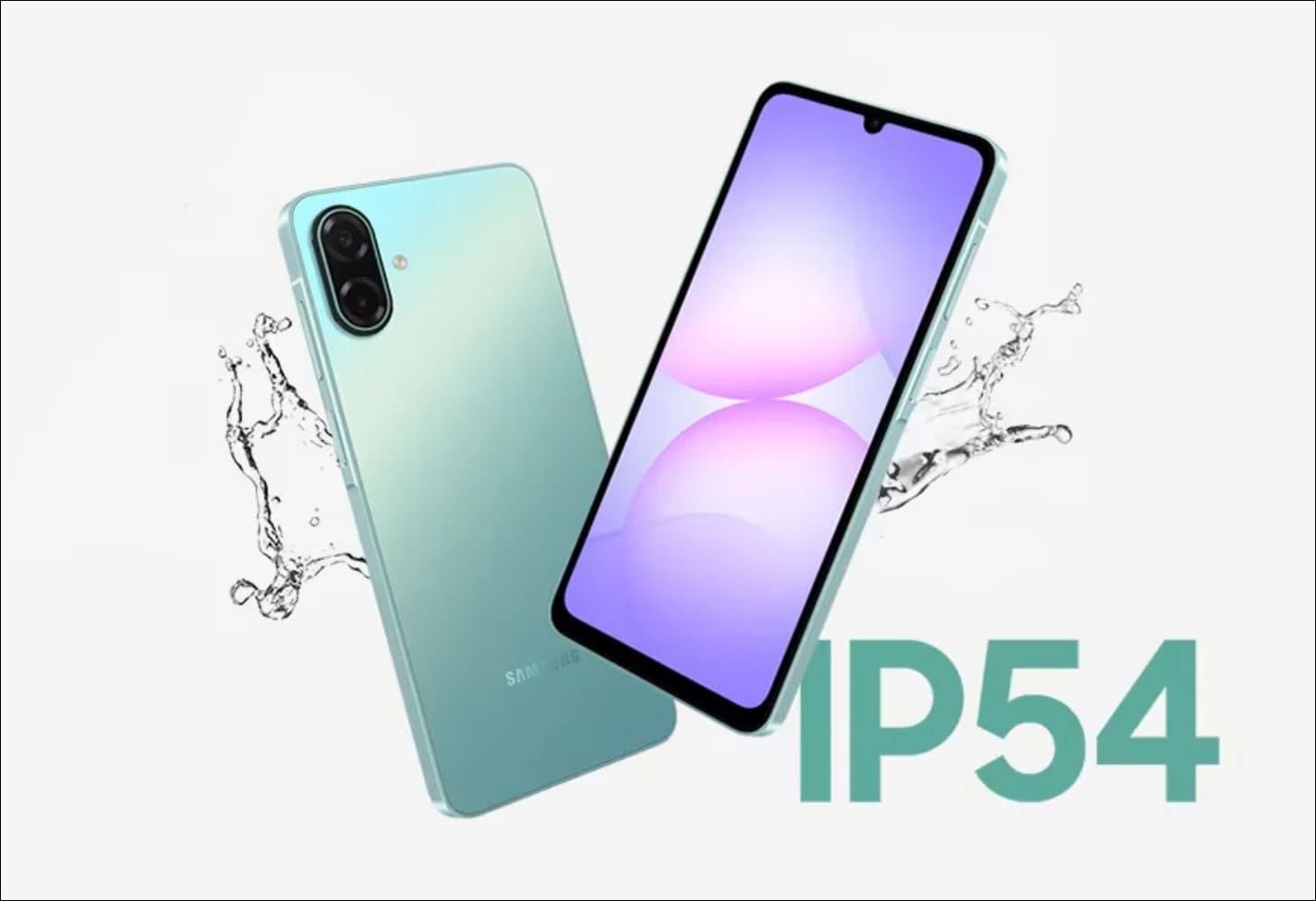 Samsung Galaxy A07 5G đạt chuẩn kháng nước - bụi ỊP4, mang lại sự yên tâm khi sử dụng