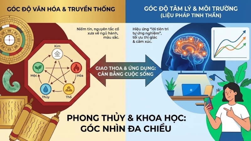 Việc xem mệnh v&agrave; m&agrave;u sắc phong thủy c&oacute; khoa học kh&ocirc;ng?