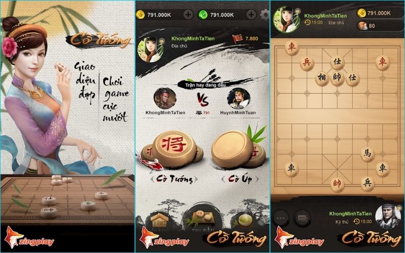 Trải nghiệm không gian thi đấu chuyên nghiệp cùng Cờ Tướng ZingPlay Trải nghiệm không gian thi đấu chuyên nghiệp cùng Cờ Tướng ZingPlay