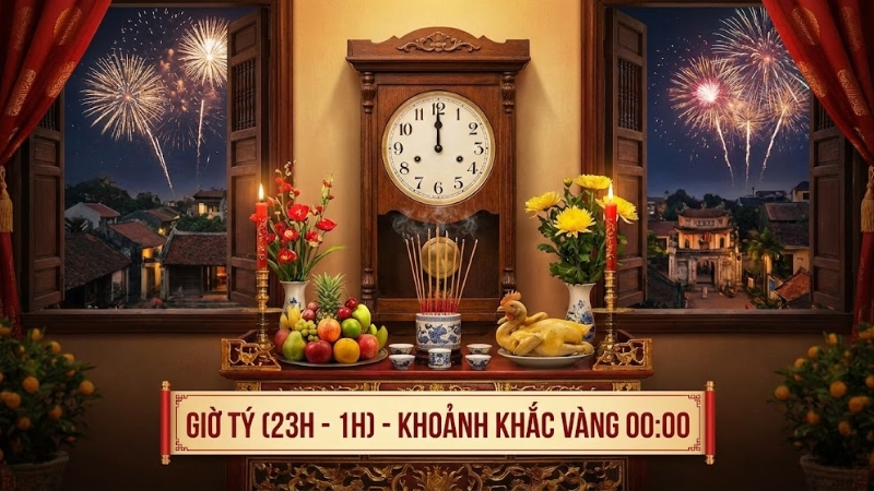 Thời gian c&uacute;ng chuẩn nhất