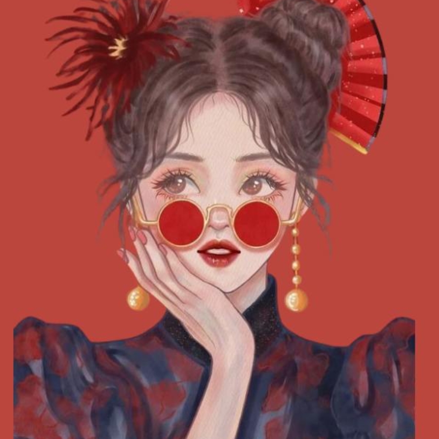 Avatar Tết cho nữ - 04 Avatar Tết cho nữ - 04