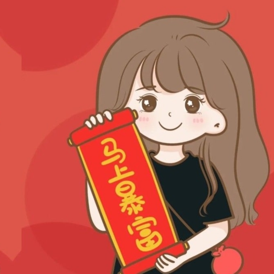 Avatar Tết cho cặp đôi nữ 08 Avatar Tết cho cặp đôi nữ 08