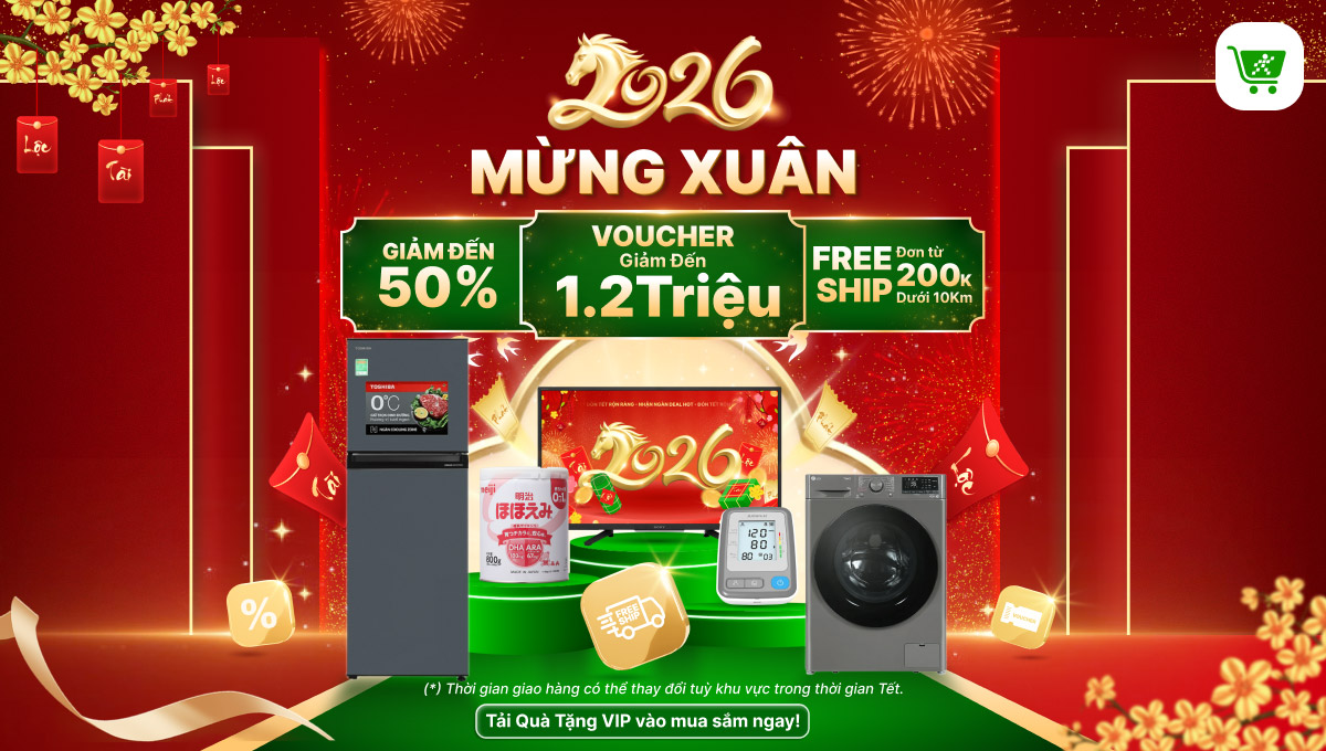 MWG SHOP - LỊCH SALE V&Agrave; ƯU Đ&Atilde;I ĐẶC BIỆT DỊP XU&Acirc;N B&Iacute;NH NGỌ 2026