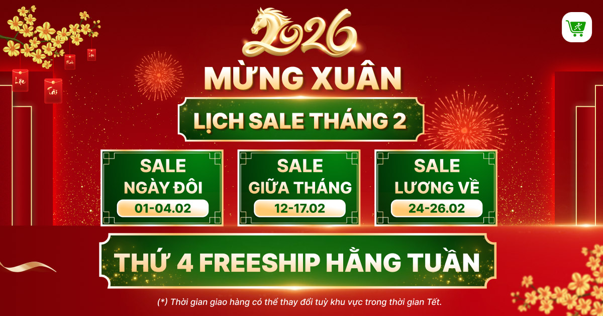 MWG SHOP - LỊCH SALE V&Agrave; ƯU Đ&Atilde;I ĐẶC BIỆT DỊP XU&Acirc;N B&Iacute;NH NGỌ 2026